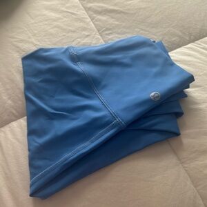 Blue Lululemon leggings size 0